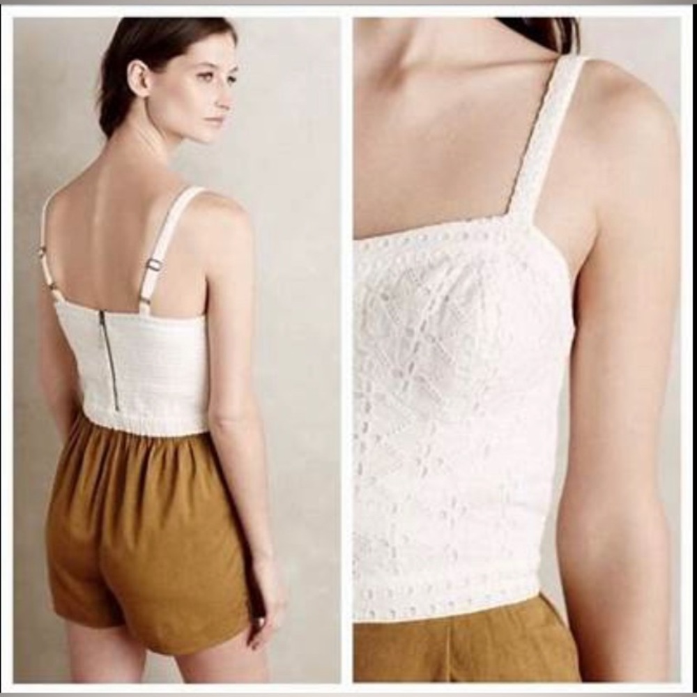 Anthropologie Addie Romper